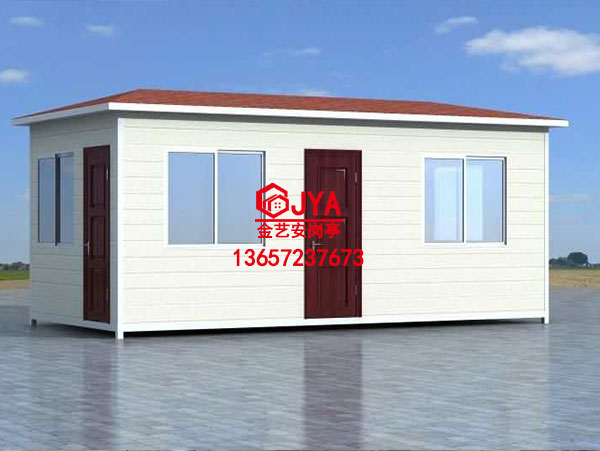 金屬雕花板崗亭JYA-E (10)